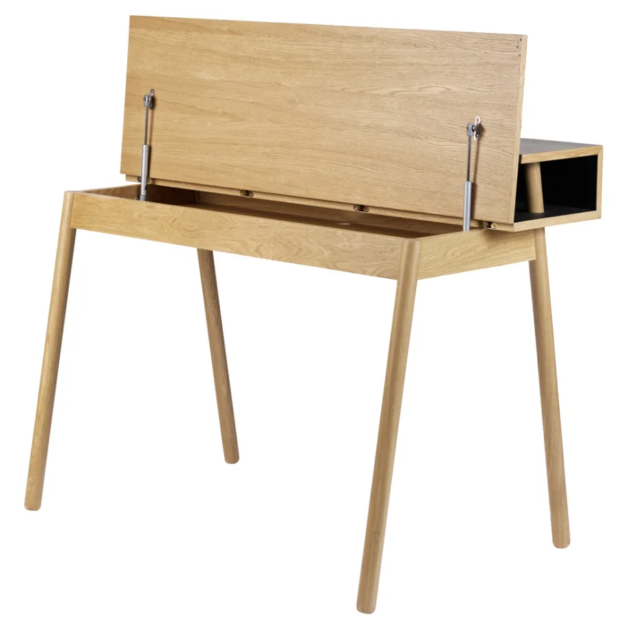FDB Møbler C68 - Nørrebro Schreibtisch Eiche/Schwarz Discount