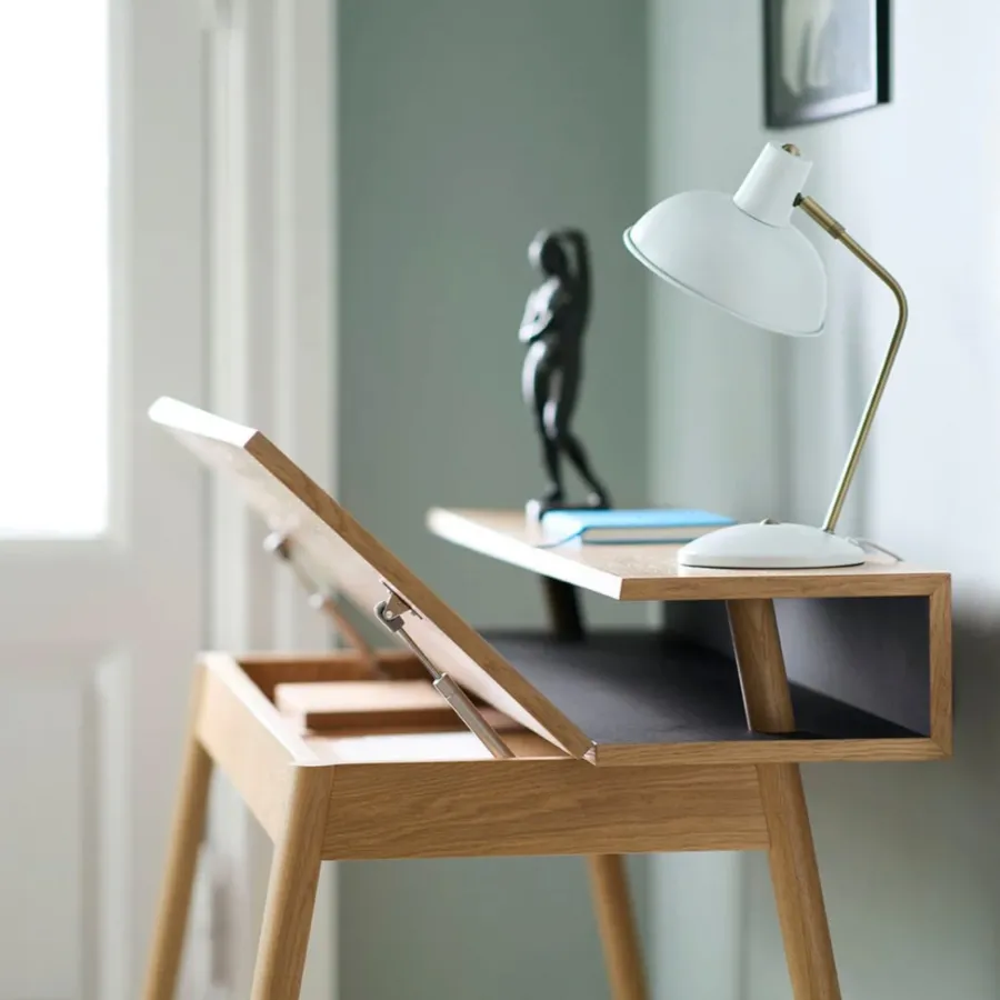 FDB Møbler C68 - Nørrebro Schreibtisch Eiche/Mushroom New