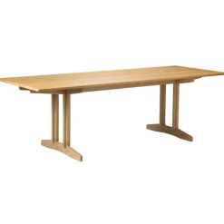 FDB Møbler C64 - Shaker Esstisch 90 x 220 cm Eiche lackiert Discount