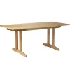 FDB Møbler C64 - Shaker Esstisch 90 x 180 cm Eiche lackiert Online