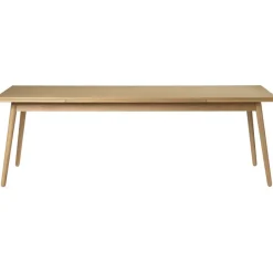 FDB Møbler C35C Esstisch 92 x 220 cm ausziehbar Eiche lackiert Discount