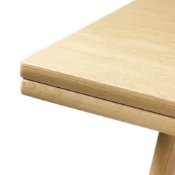 FDB Møbler C35C Esstisch 92 x 220 cm ausziehbar Eiche lackiert Discount