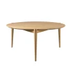 FDB Møbler D102 - Søs (Ø85) Couchtisch Eiche Natur Sale