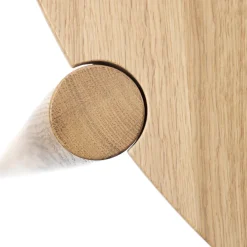 FDB Møbler D102 - Søs (Ø85) Couchtisch Eiche Natur Sale