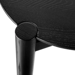 FDB Møbler D102 - Søs (Ø85) Couchtisch Schwarz Hot