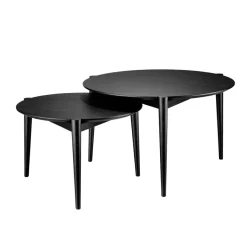 FDB Møbler D102 - Søs (Ø70) Couchtisch Schwarz Best
