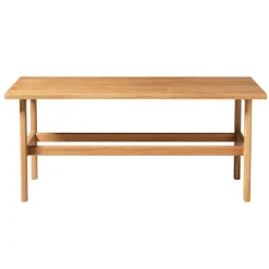 FDB Møbler D33 Couchtisch 60x120 cm massive Eiche geölt Discount