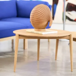 FDB Møbler D102 Søs Couchtisch Ø: 85 cm massive Eiche geölt Hot
