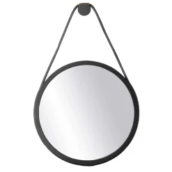 FDB Møbler I3 - Mossø Spiegel Eiche/Schwarz 40 cm Sale