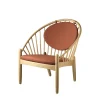 FDB Møbler J166 - Jørna Sessel Natur/Brunt Orange Discount