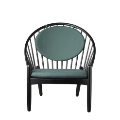 FDB Møbler J166 - Jørna Sessel Schwarz/Dark Green Sale