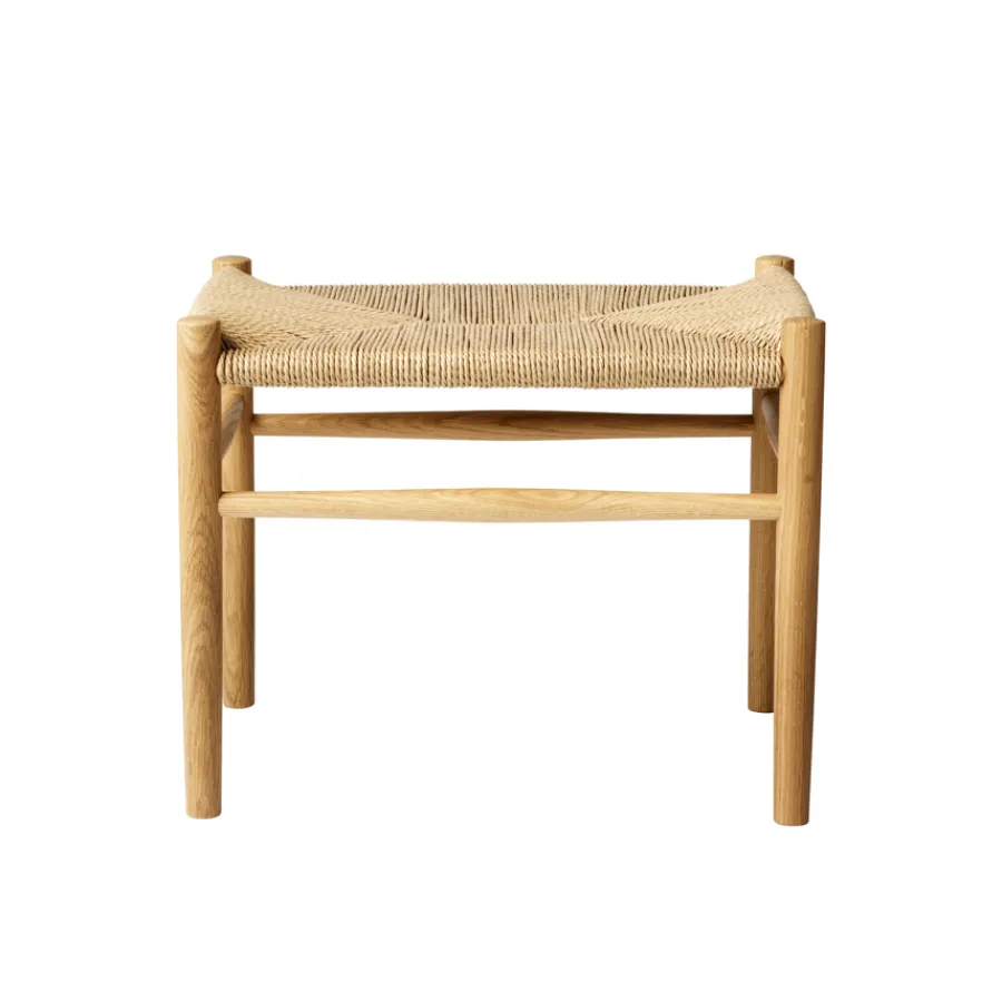 FDB Møbler J83 Hocker Eiche Lackiert/Natur Nordic Swan Ecolabel Best