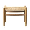 FDB Møbler J83 Hocker Geräucherte Eiche/Natur Hot