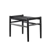 FDB Møbler J83 Hocker Schwarz/Schwarz Hot