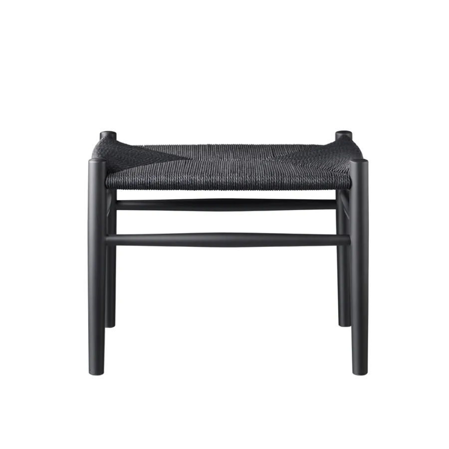 FDB Møbler J83 Hocker Schwarz/Schwarz Hot