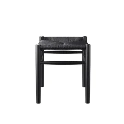 FDB Møbler J83 Hocker Schwarz/Schwarz Hot