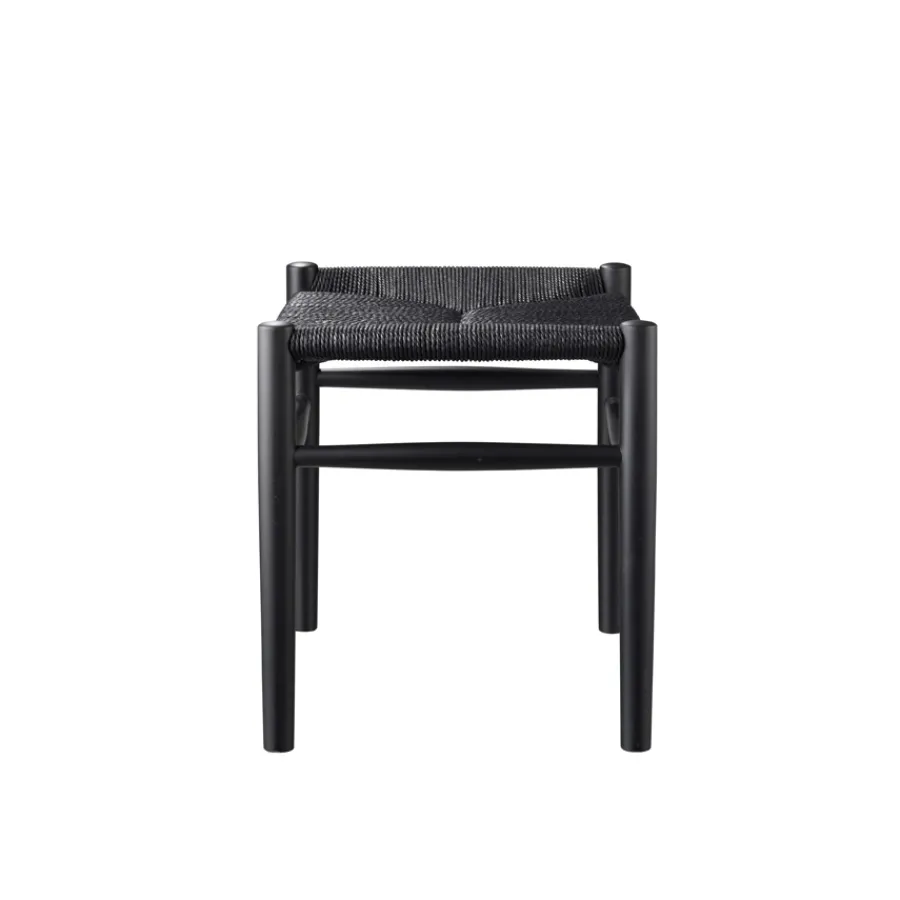FDB Møbler J83 Hocker Schwarz/Schwarz Hot