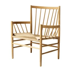 FDB Møbler J82 Lounge-Stuhl Eiche lackiert Nordic Swan Ecolabel Discount