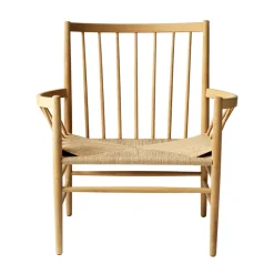 FDB Møbler J82 Lounge-Stuhl Eiche lackiert Nordic Swan Ecolabel Discount