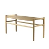 FDB Møbler J163 Piano bench Klavierbank Natur/Natur Discount
