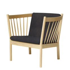 FDB Møbler J146 Sessel Eiche lackiert Dark Grey Best