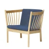 FDB Møbler J146 Sessel Eiche lackiert Dark Blue Outlet