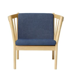 FDB Møbler J146 Sessel Eiche lackiert Dark Blue Outlet