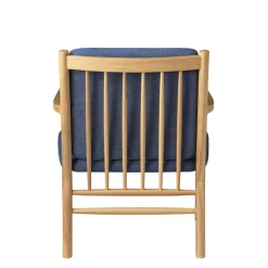 FDB Møbler J147 Sessel Eiche lackiert Dark Blue Hot