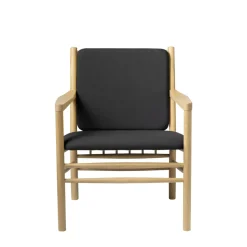 FDB Møbler J147 Sessel Natur/Dunkelgrau Outlet