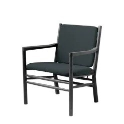 FDB Møbler J147 Sessel Schwarz/Dunkelgrün Hot