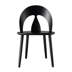 FDB Møbler J45 SKALSTOL Stuhl Schwarz New