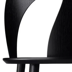 FDB Møbler J45 SKALSTOL Stuhl Schwarz New