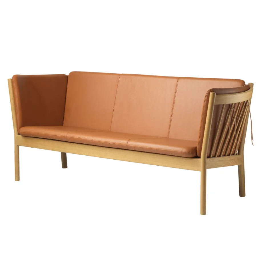 FDB Møbler J149 Sofa Natur/Cognac Clearance
