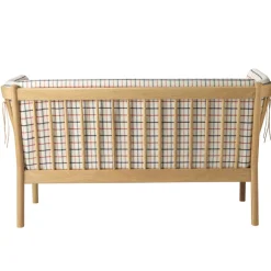FDB Møbler J148 Sofa Natur/Rot kariert Best