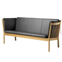 FDB Møbler J149 Sofa Natur/Schwarz Online