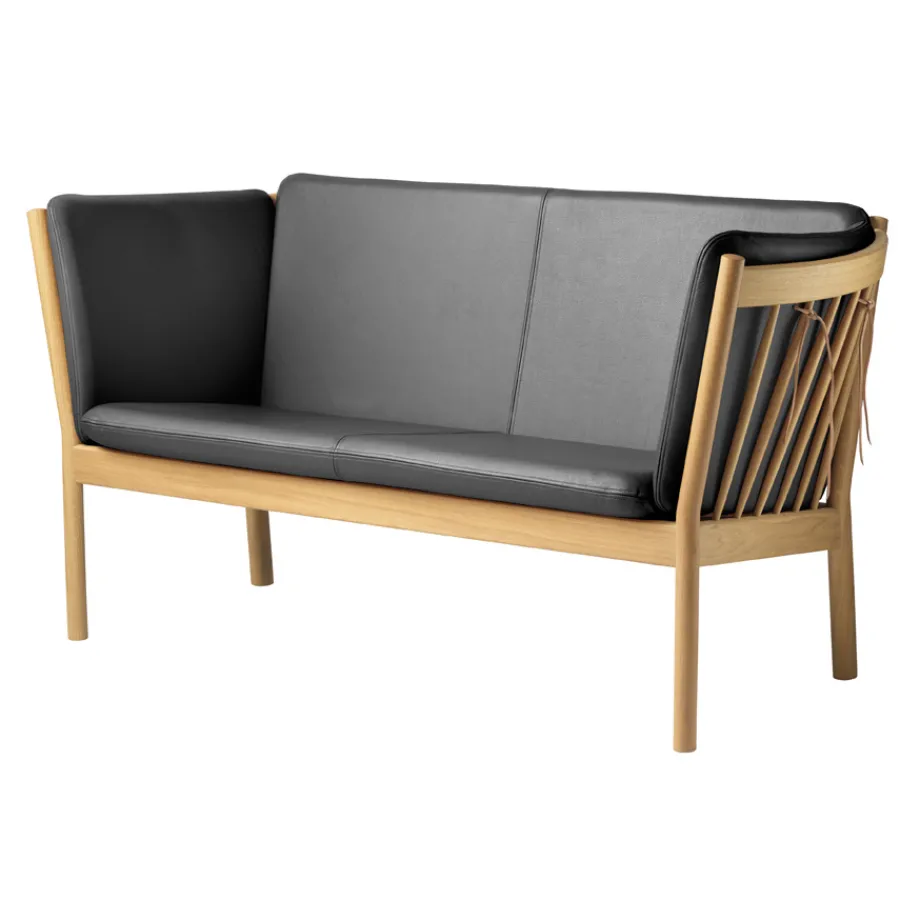 FDB Møbler J148 Sofa Natur/Schwarz Online