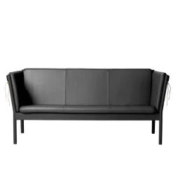 FDB Møbler J149 Sofa Schwarz/Schwarz New