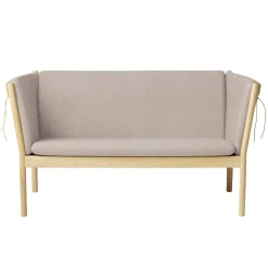 FDB Møbler J148 Sofa 2-Sitzer Eiche lackiert Light Grey Online