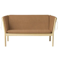 FDB Møbler J148 Sofa 2-Sitzer Eiche lackiert Brown Best