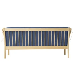 FDB Møbler J149 Sofa 3-Sitzer Eiche lackiert Dark Blue Outlet