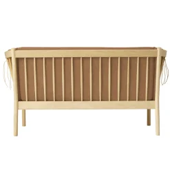 FDB Møbler J148 Sofa 2-Sitzer Eiche lackiert Brown Best