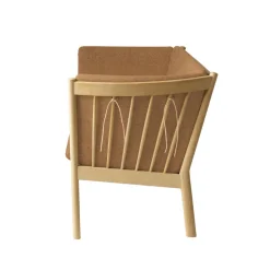 FDB Møbler J149 Sofa 3-Sitzer Eiche lackiert Brown Sale