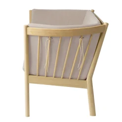 FDB Møbler J148 Sofa 2-Sitzer Eiche lackiert Beige Online