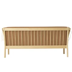 FDB Møbler J149 Sofa 3-Sitzer Eiche lackiert Brown Sale