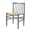 FDB Møbler J80 Stuhl Buche Blue Grey Nordic Swan Ecolabel Discount