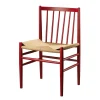 FDB Møbler J80 Stuhl Buche Ruby Red Best