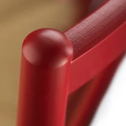 FDB Møbler J80 Stuhl Buche Ruby Red Best