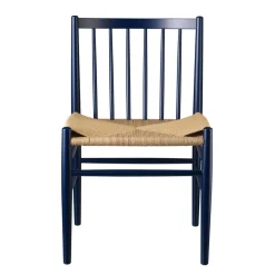 FDB Møbler J80 Stuhl Buche Steel Blue New