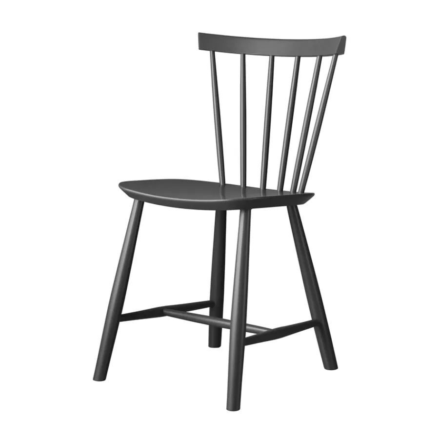 FDB Møbler J46 Stuhl Dunkelgrau Best