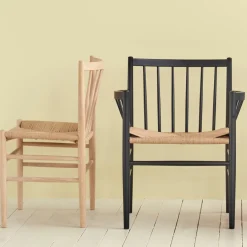 FDB Møbler J81 Stuhl Eiche lackiert Nordic Swan Ecolabel Sale